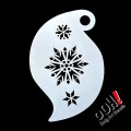 Ooh Stencils R08 - Pochoir Snowflake Storm - Flocon